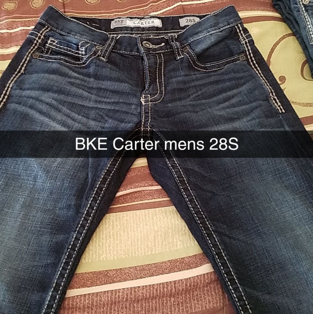 Young mens BKE jeans